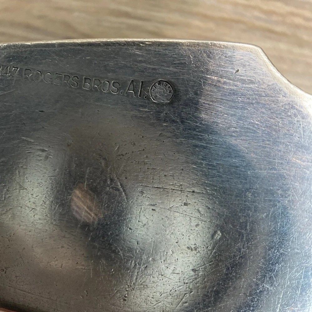 1847 Rogers Bros 1878 | Lorne | Silver Plate Twisted‎ Master Butter Knife